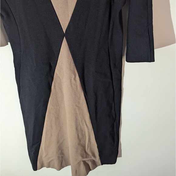 Winser London Miracle Ponte Knit Colorblock Dress Women's Size 12 - Picture 4 of 7